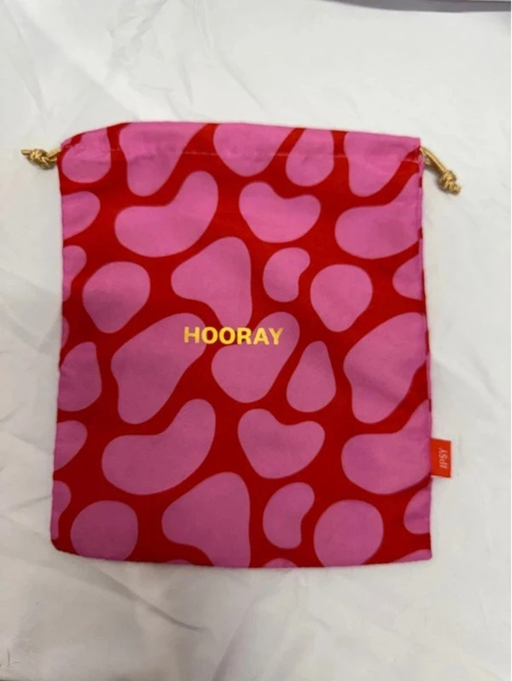 Ipsy drawstring bag